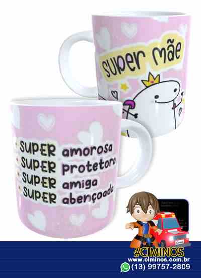 Caneca Personalizada Super Mãe