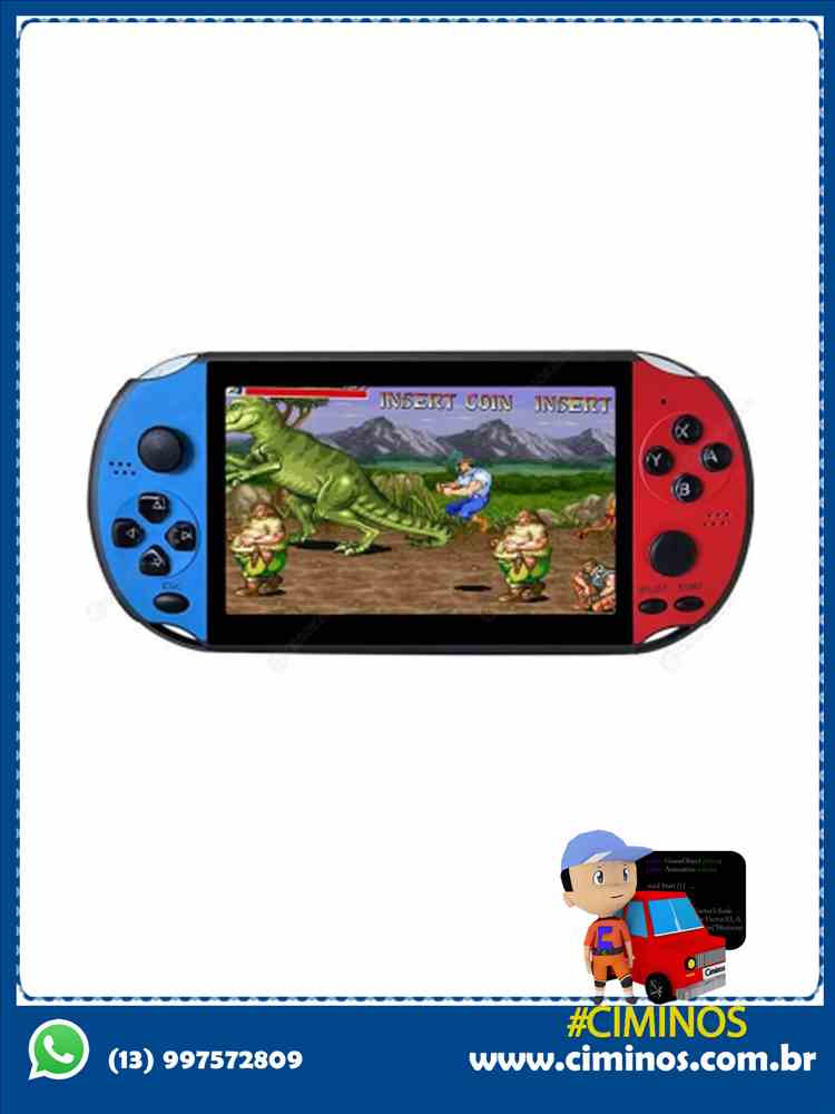 Mini Game Portátil MAY-002 - Tomate 