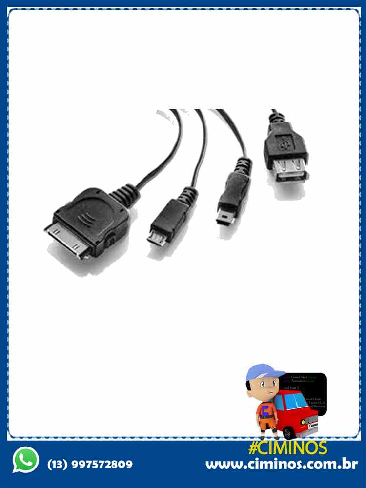 Carregador multif usb