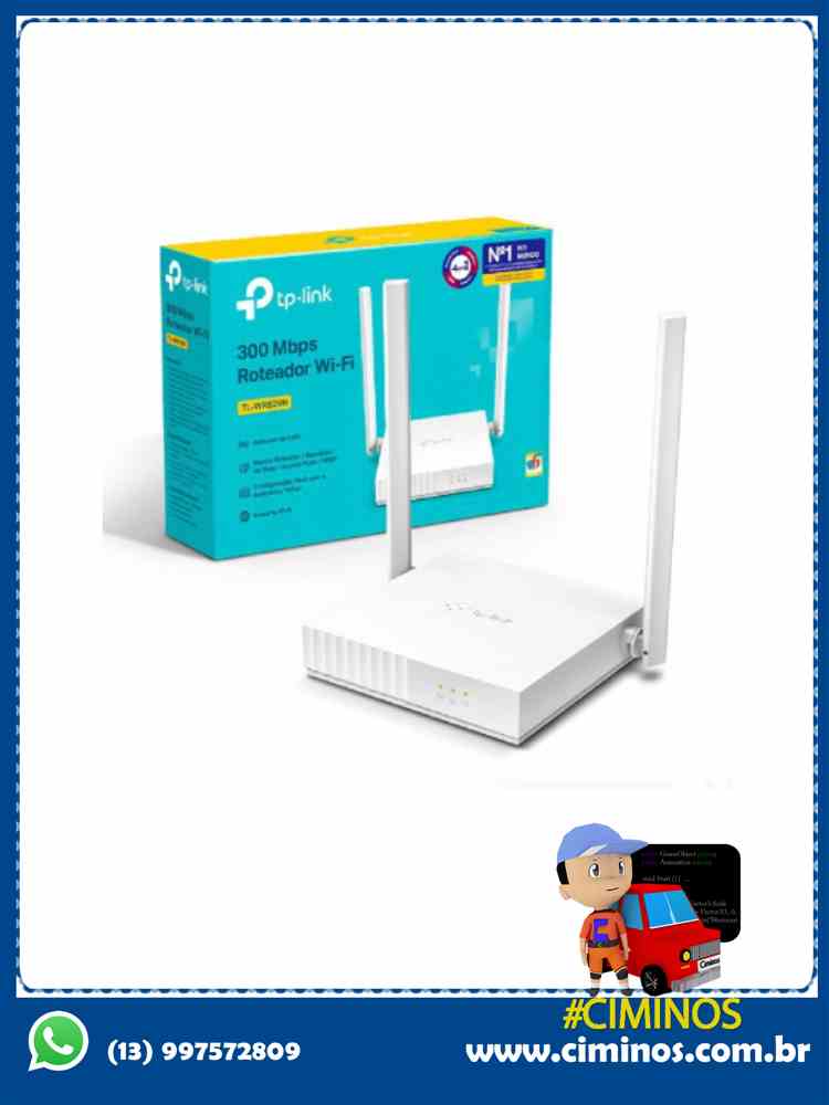 Roteador Wireless 300 Mbps