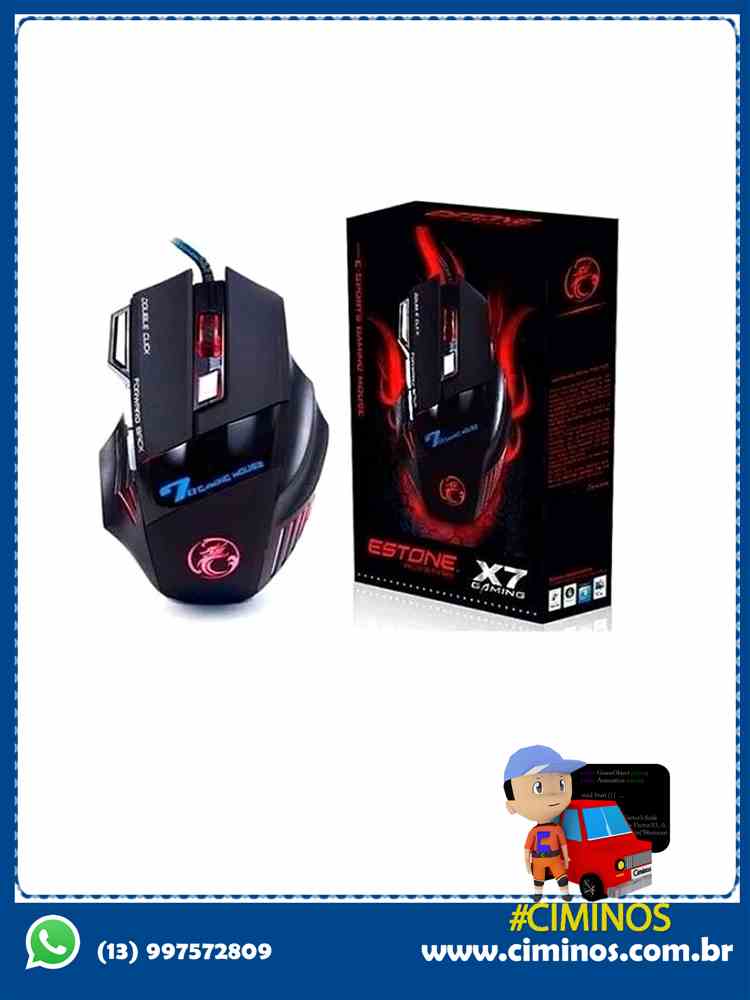Mouse Gamer X7 hmaston