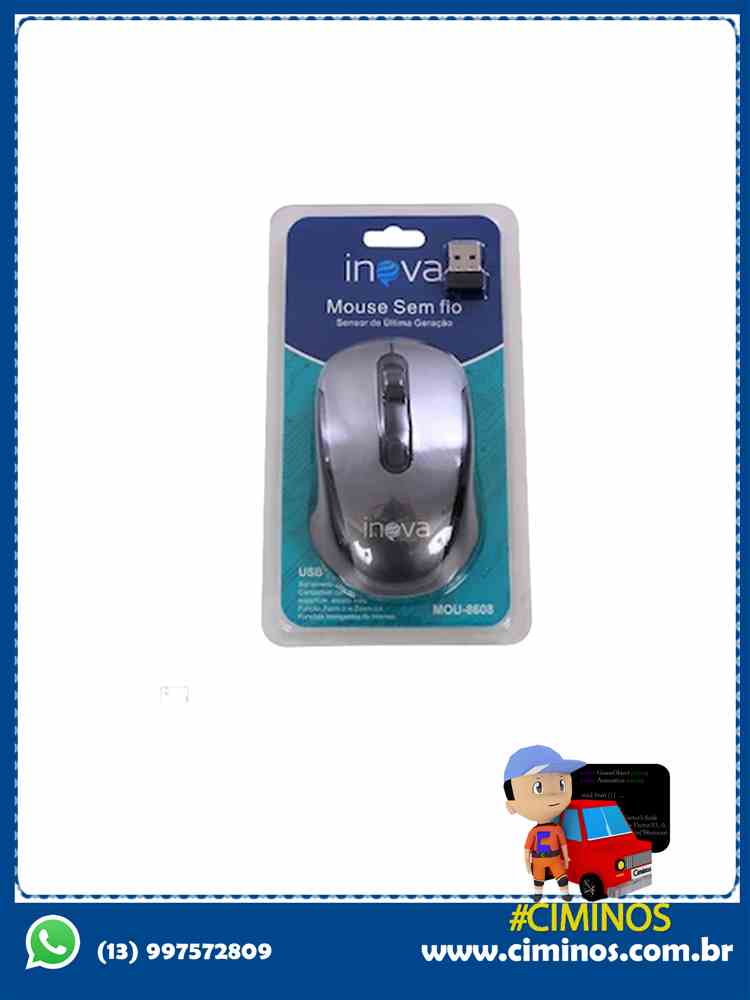 Mouse Inova sem fio