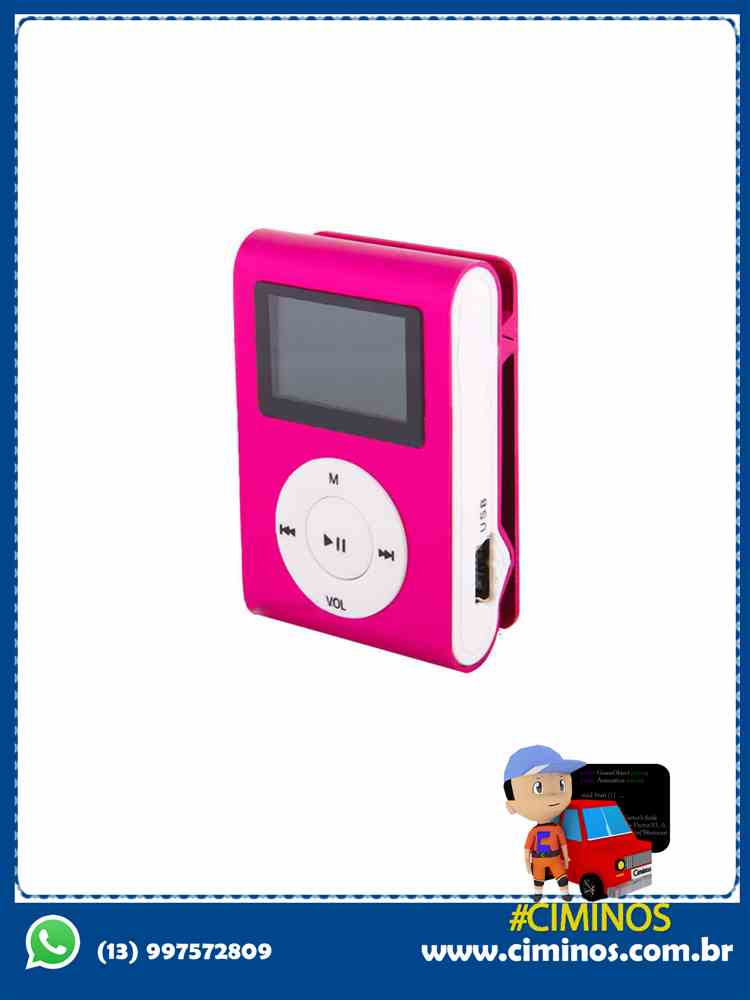 MP3 com fone