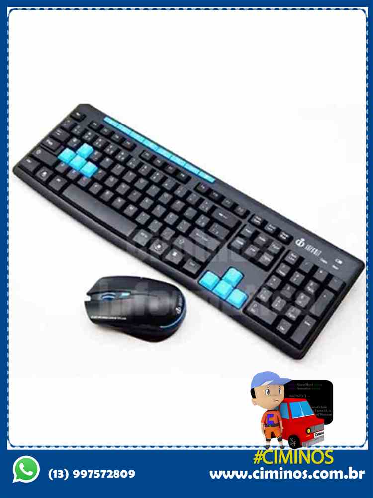 Kit Teclado e Mouse Infokit