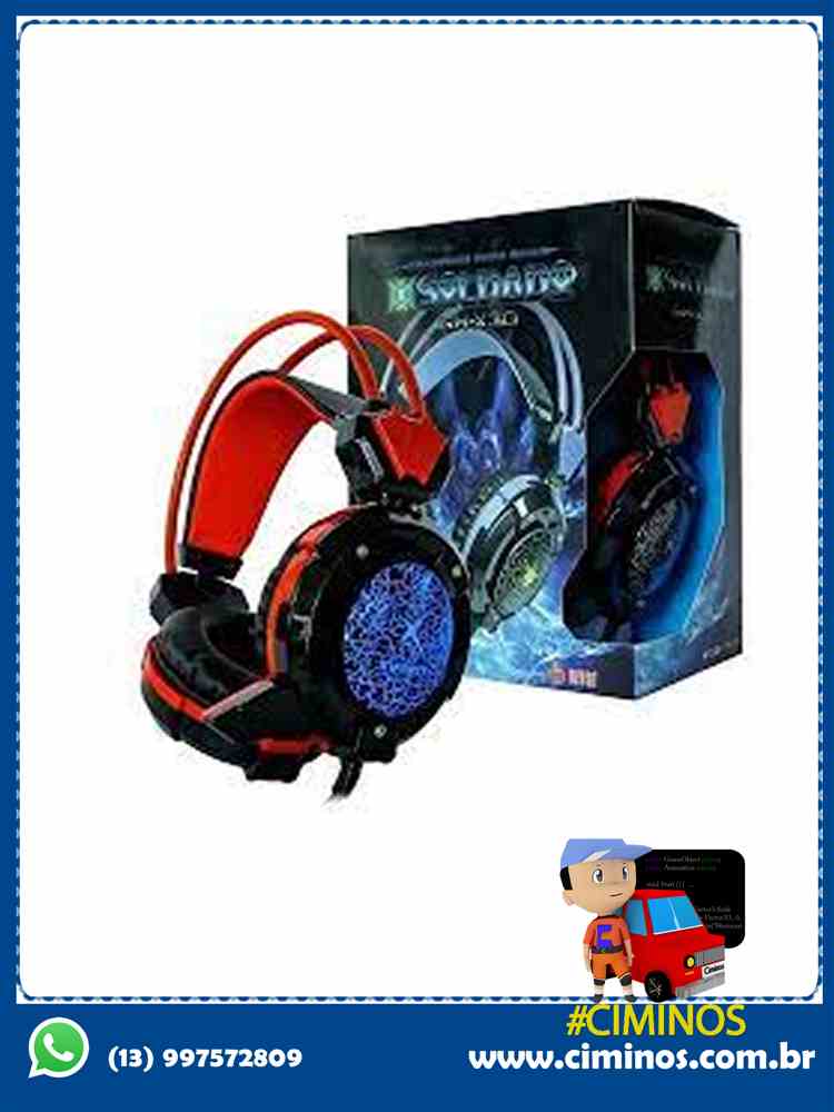 Fone Headfone Gamer