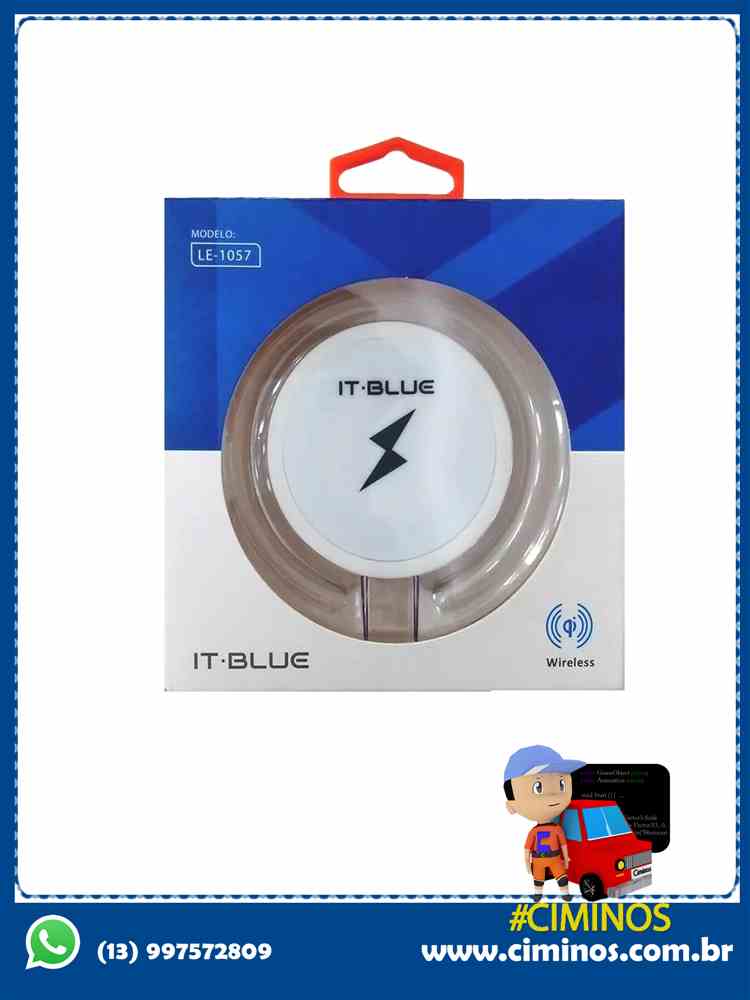 Carregador 1.0A Wireless It