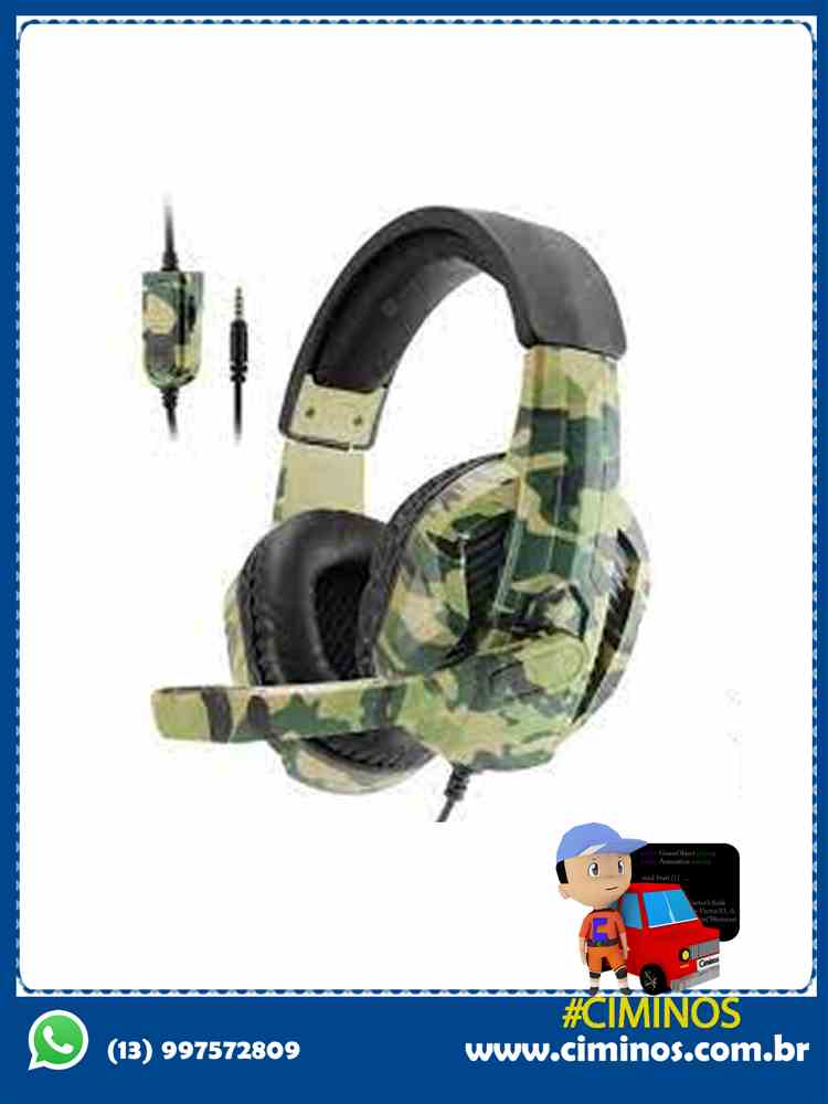 Fone Headset Gamer 881