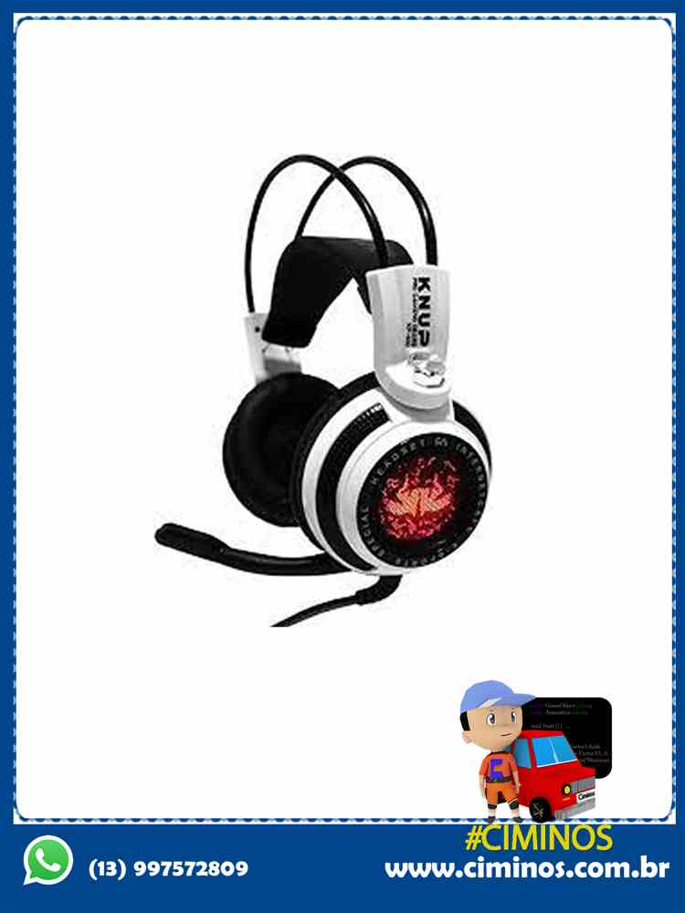 Fone Headset Gamer KP-400