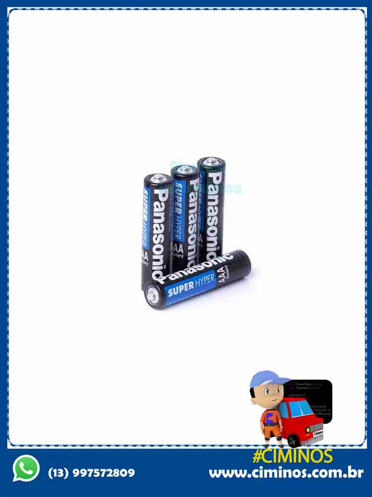 Pilha Palito Panasonic