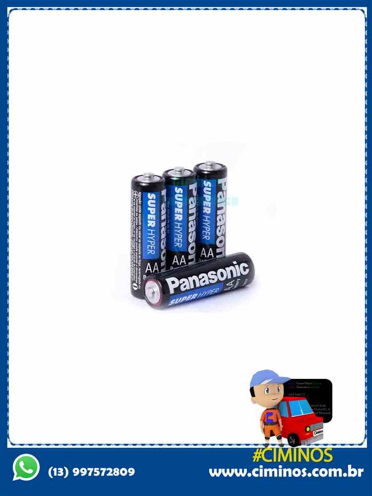 Pilha AA Panasonic