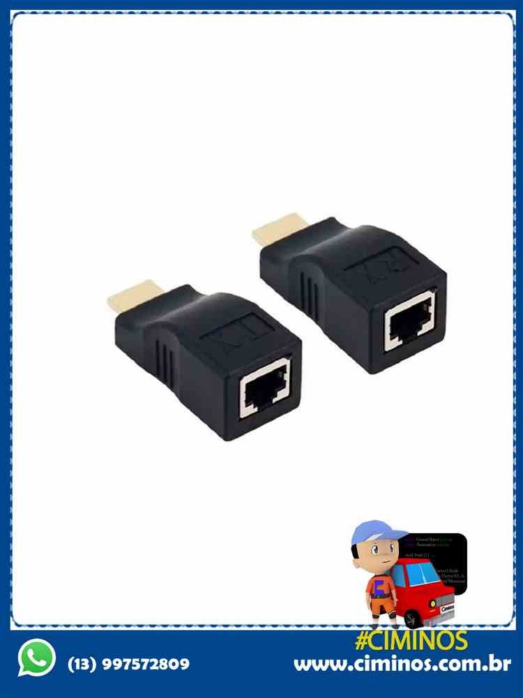 EXTENSOR HDMI RJ45 ALTOMEX AU-8801