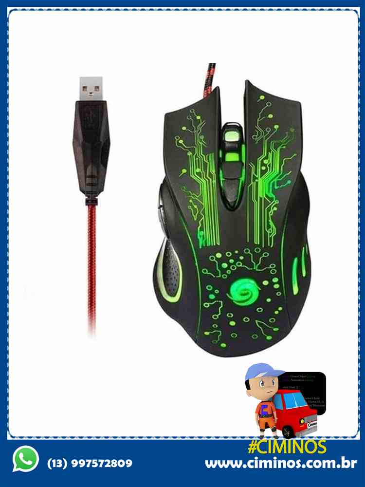 Mouse Gamer X9 hmaston HMX9