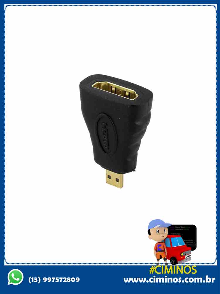 Adaptador HDMI mini