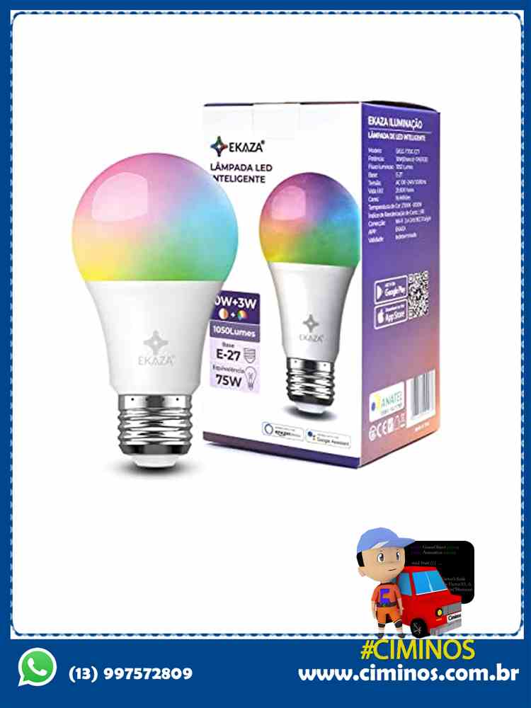 LAMPADA LED SMART WI-FI 