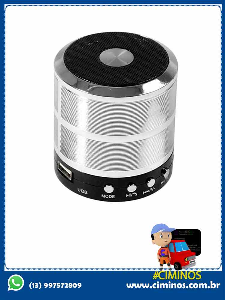 Caixa de som bluetooth