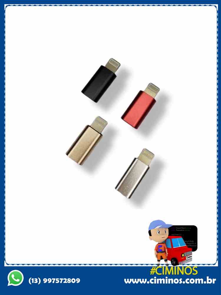 Adaptador OTG iphone
