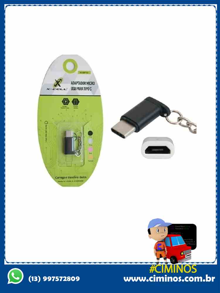 Adaptador OTG tipo C