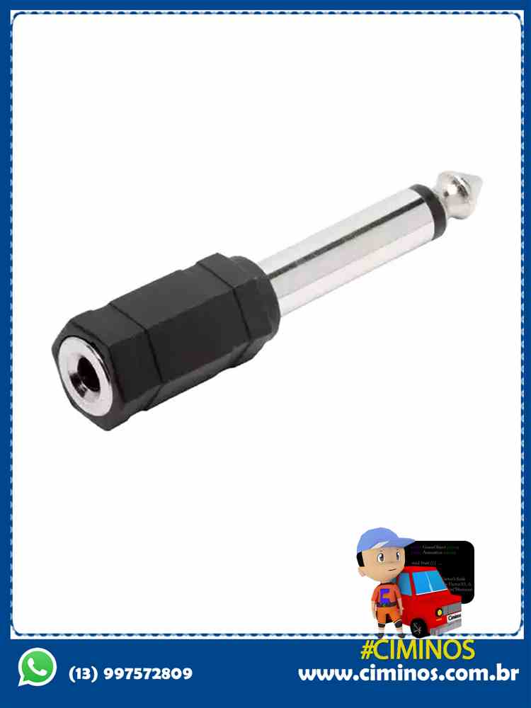 Adaptador P2 p/ P10