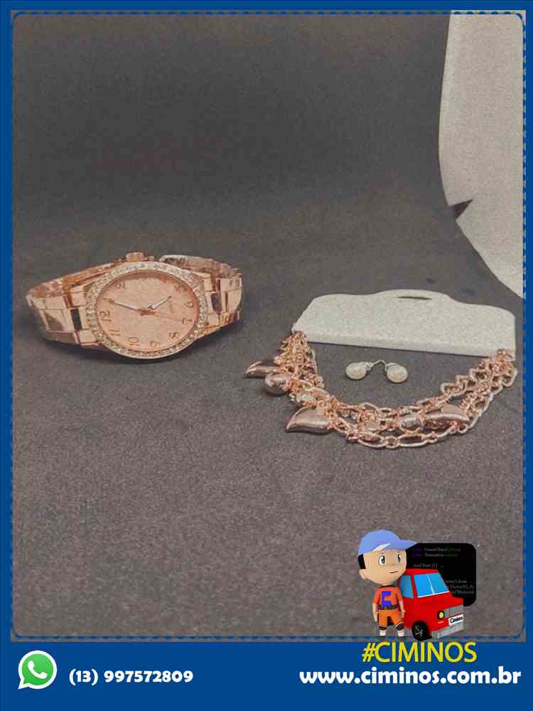 Kit Relogio Feminino