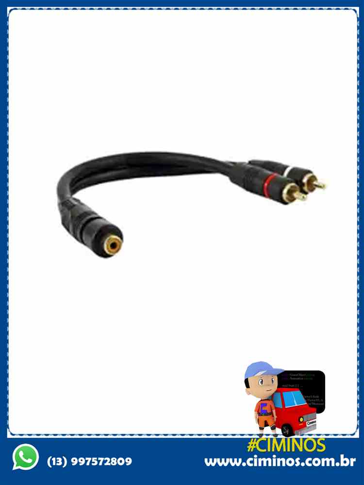 Adaptador rca XT-2068