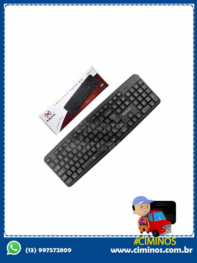 Teclado usb Mox 