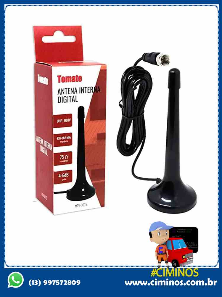 Antena digital interna