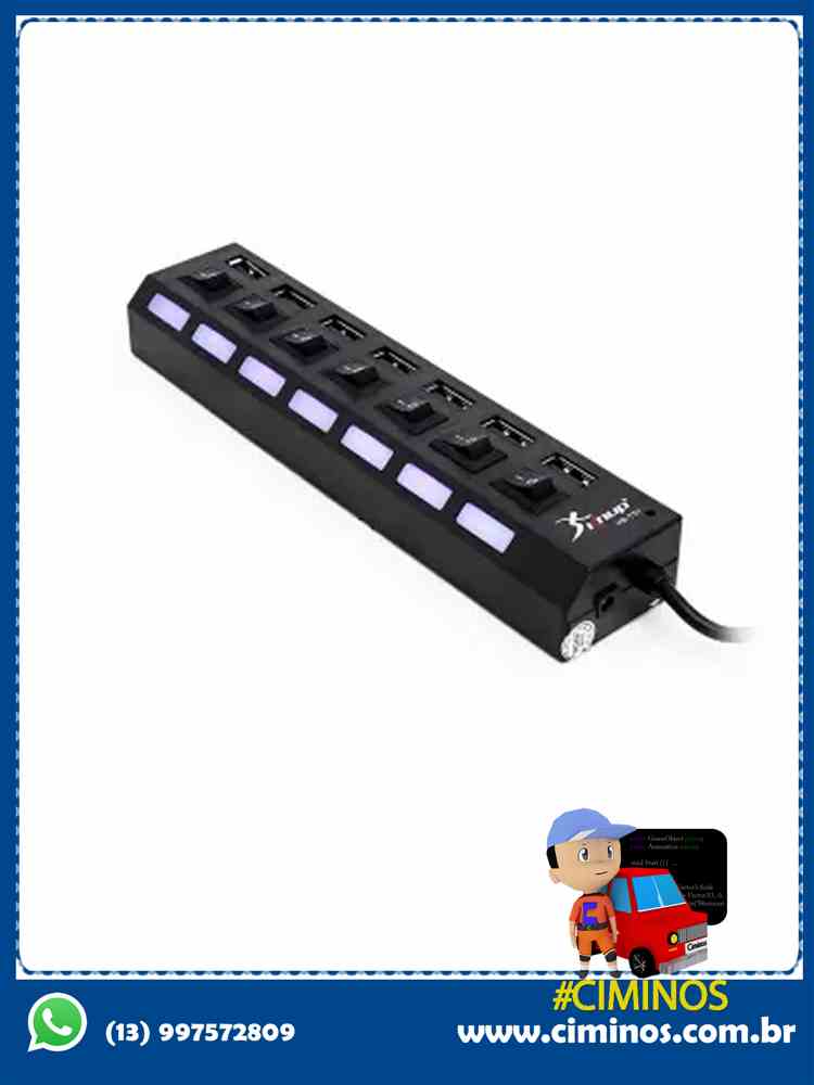 Hub Knup 7 portas