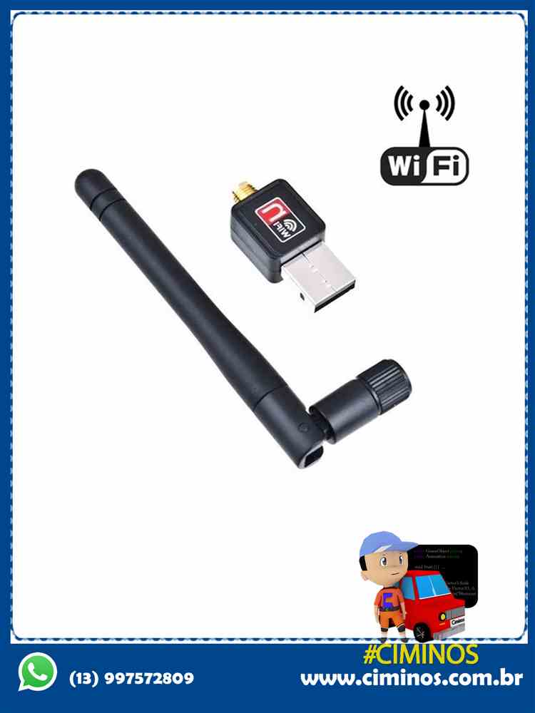 Antena Wi-fi 802.11N