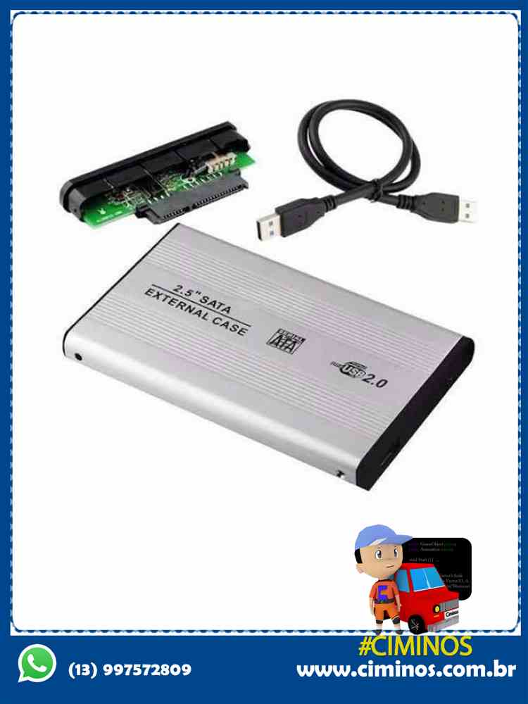 Case  HD Sata 2.5
